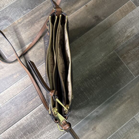 Calvin Klein Signature PVC Small Shoulder Crossbody Bag - Picture 5 of 16